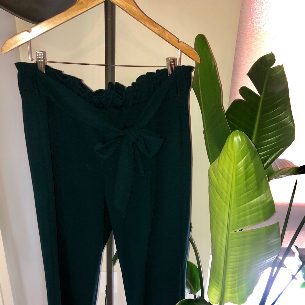 Cute Comfy Teal Pants Plus Size